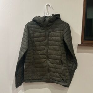 Black Diamond Down Jacket - Olive Green